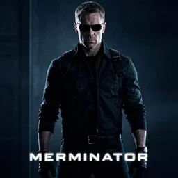 terminator movie poster with title text