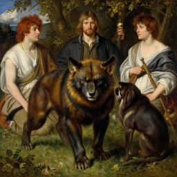 a beautiful painting of wolverine by john everett millais and dante gabriel rossetti and john collier and john william waterhouse, preraphaelite, detailed, trending on artstation, hd, masterpiece