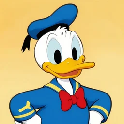 Donald Duck by Kentaro Miura, Charachter Portrait,