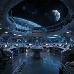 engine room on a starship,, star - field and planet in the background, digital art, highly detailed, trending on artstation, sci - fi, in the style of mass effect