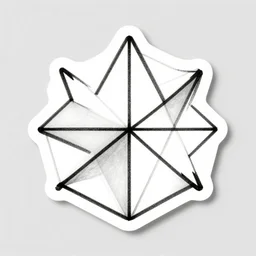 geometric constructions sticker