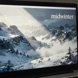 screen - shot from the computer game'midwinter