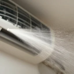 macro of water sprays from an air conditioner, blurred, faded, depth of field, sunny, ultra realistic, very detailed, by gerhard richter, neo rauch and nadav kander, 8 k hyper realistic detailed cinematic still