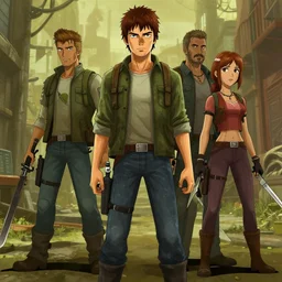 lee everett and clementine and carley fromthe walking dead game telltale games by stanley artgerm lau, wlop, rossdraws, frank frazetta, andrei riabovitchev, marc simonetti