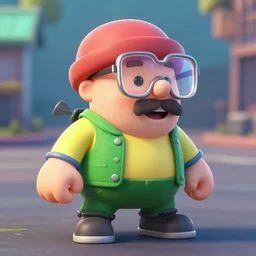 Walter junior from breaking bad as a happy wheels character, 8k, photorealistic