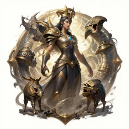 cancer zodiac concept art, digital illustration, trending on artstation, intricate details, epic composition, sharp focus, 8 k uhd, masterpiece, league of legends splash art