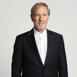 John Paul 2 in black suit