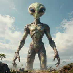 giant ancient alien