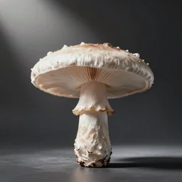 a bored mushroom, photo