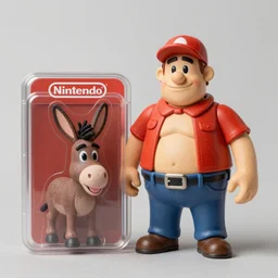 nintendo, butcher billy, donkey, stop motion, vinyl action figure