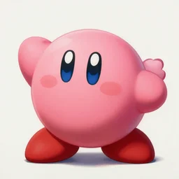 painting of kirby!!!!!!!!!!!!!! from kirby as the godfather, by greg rutkowski, by caravaggio