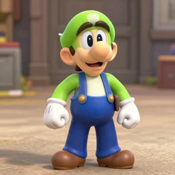 waluigi as the man with no name in the good the bad and the ugly.