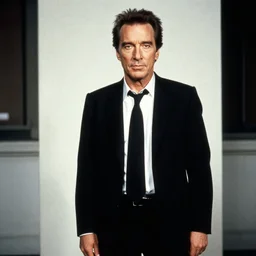 christopher walken by helmut newton