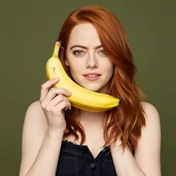emma stone banana