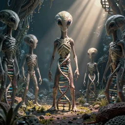 biologically feasible alien species that do not use dna to carry hereditary information