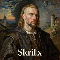 A 15th century medieval renaissance oil painting of Skrillex