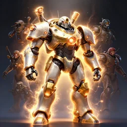 mechwarrior 5 : mercenaries mech mecha cyborg robot boss tank super tanker mask helmet 2 0 2 2 3 d character design concept global illumination ray tracing hdr style radiating a glowing aura global fanart artstation by jesper ejsing, by rhads, makoto shinkai and lois van baarle, ilya kuvshinov, rossdraws digital painting, illustration, cinematic lighting octane render, 4 k, 8 k, hd