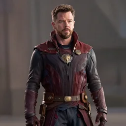 film still of Matt Damon as Star Lord in Guardians of the galaxy