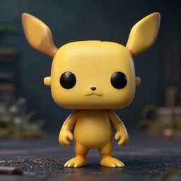 jigglypuff as a funko pop doll, cinematic shot, dramatic lighting, ultra detailed