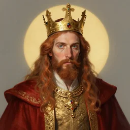 Portrait of the King of Dreams, digital illustration