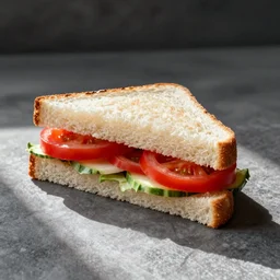 a tomato sandwich