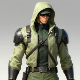 still of solid snake ( from metal gear solid ) in berserk 1 9 9 7, anime, 8 k, 4 k, art by kentaro miura