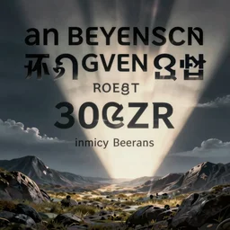 an alien langue in Comic Sans Typeset