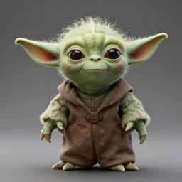small man that look like yoda, realistic, phone quality