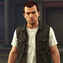 thom yorke in gta v, gaming, screenshot, detailed, high quality