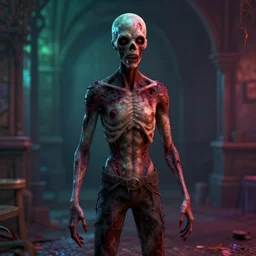slender man as a zombie mannequin, colorful horror video game, silent hill horror game, body horror, unreal engine, octane render, depth of field, cycles render, hd