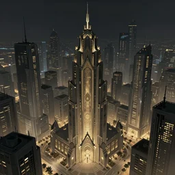 wide angle shot of a cyberpunk city by night, intricate, elegant, highly detailed, centered, digital painting, artstation, concept art, smooth, sharp focus, illustration, artgerm, Tomasz Alen Kopera, Peter Mohrbacher, donato giancola, Joseph Christian Leyendecker, WLOP, Boris Vallejo