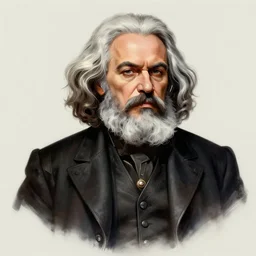 portrait of karl marx from dune, sci - fi, techwear, intricate, elegant, highly detailed, digital painting, artstation, concept art, smooth, sharp focus, illustration, by bartek fedyczak, erak note, tooth wu, neil richards, kan liu, siwoo kim, jisu choe