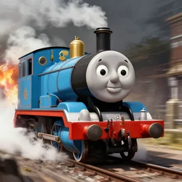 engine thomas edkt straight to hell, artstation