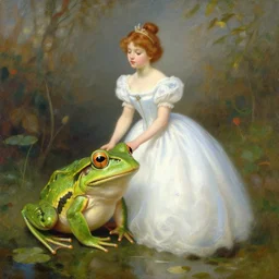 princess the frog by vasnetsov