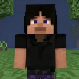 severus snape in minecraft. hd screencapture. alan rickman.