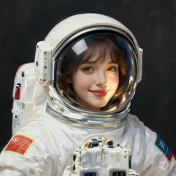 adorable astronaut by krenz cushart