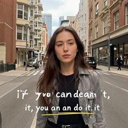 if you can dream it, you can do it