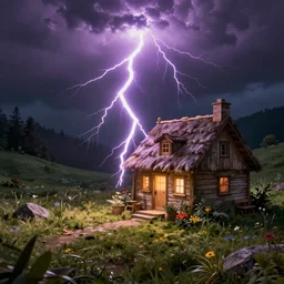 cottagecore furry lightning bolt inverse