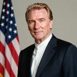 the actor, liam neeson portrays united states president ronald reagan, 8 0's movie poster, theatrical poster, vibrant fan art, digital art, trending on artstation, minimalist