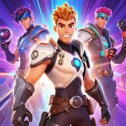selfie of Baptiste	of overwatch character heartstone concept Blizzard pixar maya engine on stylized background splash comics global illumination lighting artstation lois van baarle, ilya kuvshinov, rossdraws