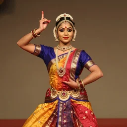 classical indian dancer by sherree valentine daines