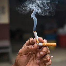 malaysian smoking cigarette