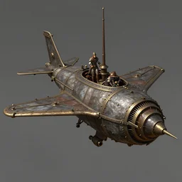 a medievalpunk flying vehicle, matte painting, by thomas Cole, James Gurney, Craig mullins, RHADS, Trending on Artstation