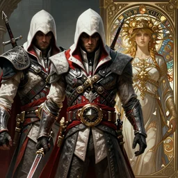 cinematic stills of dying light 2 combined with assassin's creed 2, deep focus, d & d, fantasy, intricate, elegant, highly detailed, digital painting, artstation, concept art, matte, sharp focus, illustration, hearthstone, art by artgerm and greg rutkowski and alphonse mucha