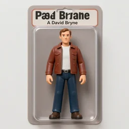 “A David Bryne action figure”
