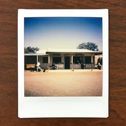 old polaroids of african taverns, kuka shops, rural tavern, namibia