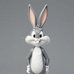 bugs bunny portrait, rule of thirds, super sharp, 4 k, ultra detailed, norman rockwell, richard corben, epic scope.