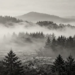 fog written in an etching