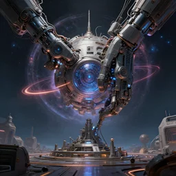 a machine that can reset the universe. sense of awe, hard science, digital art by eddie mendoza and greg rutkowski, trending on artstation