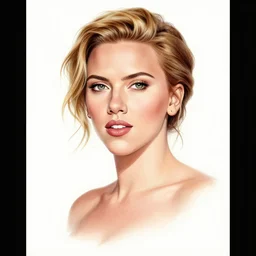 scarlett johansson drawn by milo manara